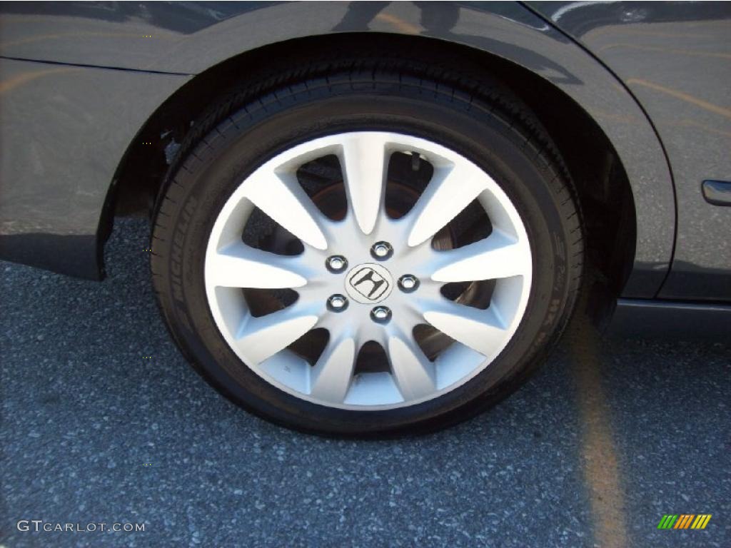 2007 Accord EX-L V6 Sedan - Graphite Pearl / Gray photo #10