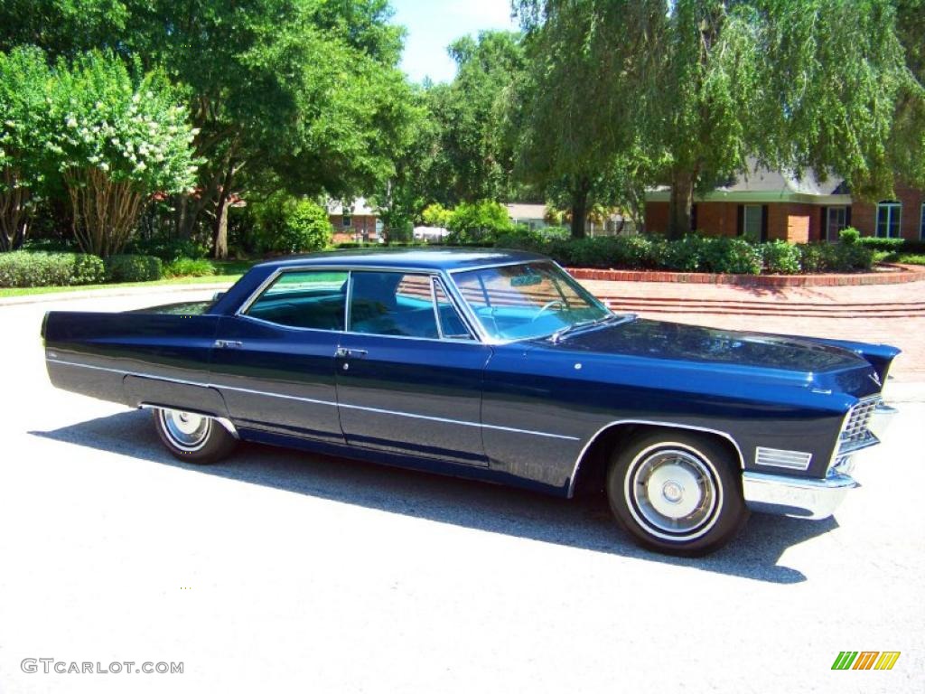 1967 DeVille Calais Sedan - Atlantis Blue Firemist / Dark Blue photo #3