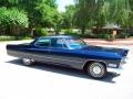 1967 Atlantis Blue Firemist Cadillac DeVille Calais Sedan  photo #3