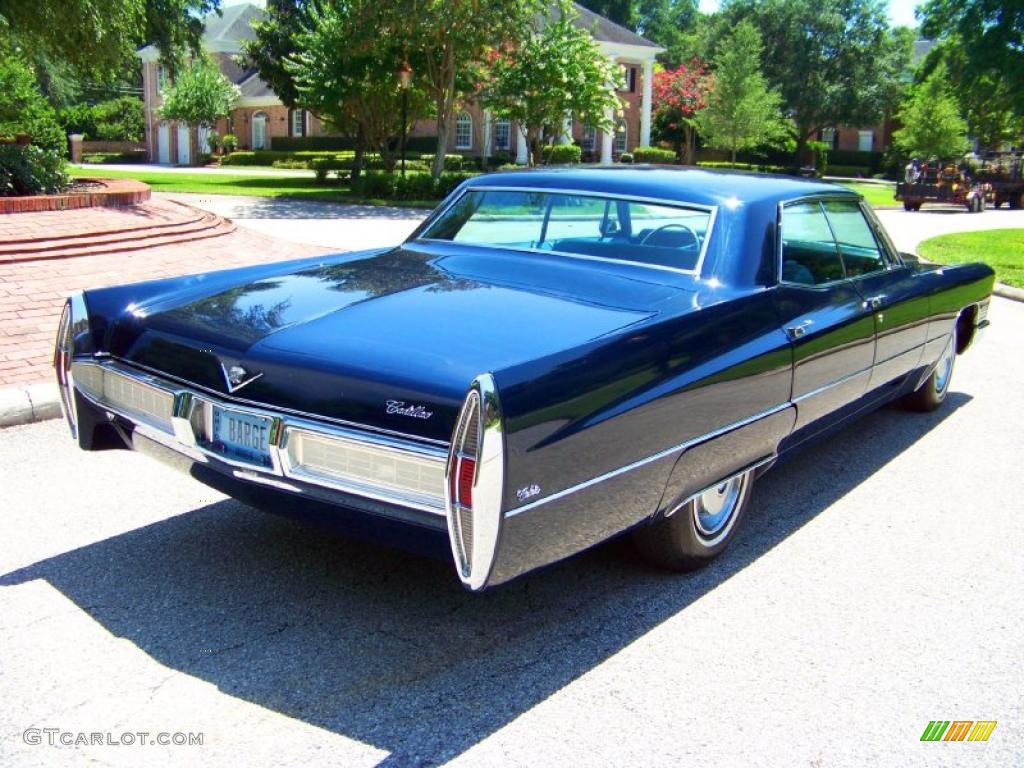 1967 DeVille Calais Sedan - Atlantis Blue Firemist / Dark Blue photo #6