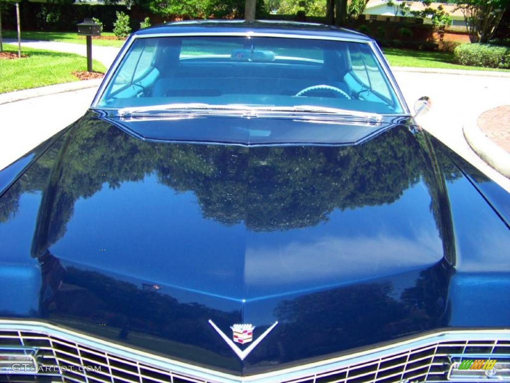 1967 DeVille Calais Sedan - Atlantis Blue Firemist / Dark Blue photo #18