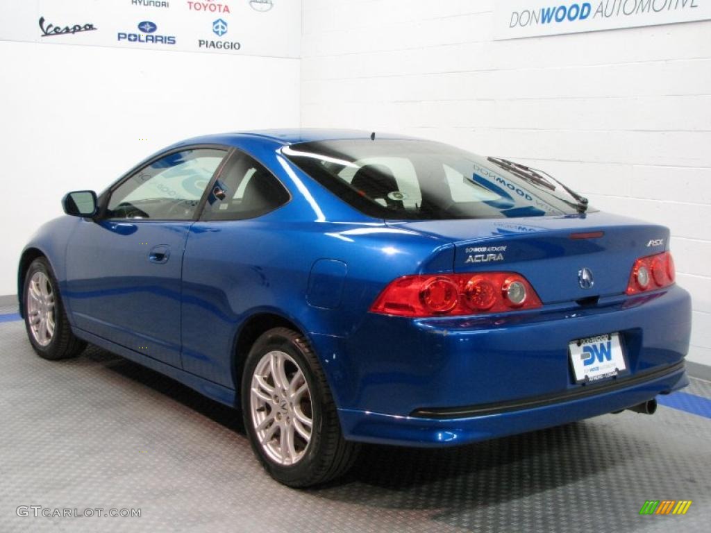 2005 RSX Sports Coupe - Vivid Blue Pearl / Ebony photo #3