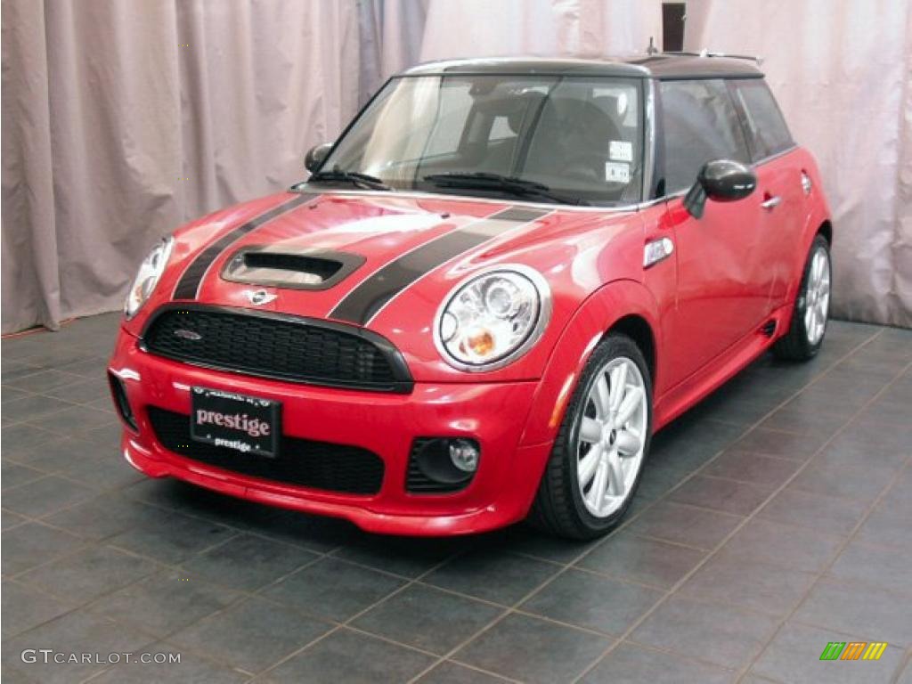 2007 Cooper S Hardtop - Chili Red / Carbon Black/Black photo #1