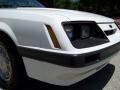 1985 Oxford White Ford Mustang GT Convertible  photo #12