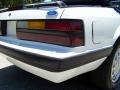 1985 Oxford White Ford Mustang GT Convertible  photo #15
