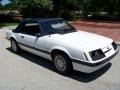 1985 Oxford White Ford Mustang GT Convertible  photo #45