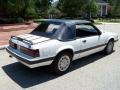 1985 Oxford White Ford Mustang GT Convertible  photo #46