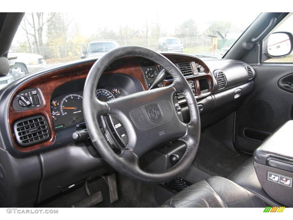 1999 Ram 1500 SLT Extended Cab 4x4 - Silver Metallic / Agate Black photo #13