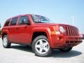 2010 Sunburst Orange Pearl Jeep Patriot Sport 4x4  photo #1