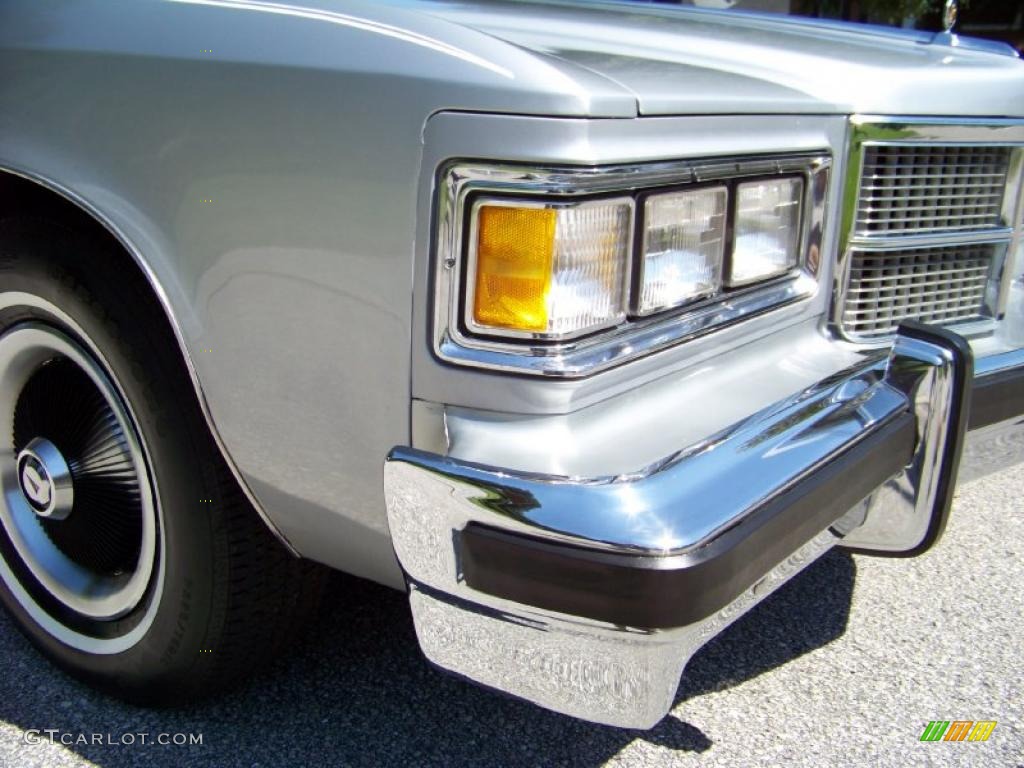1975 Bonneville Grand Ville Brougham Convertible - Sterling Silver Poly / White photo #16