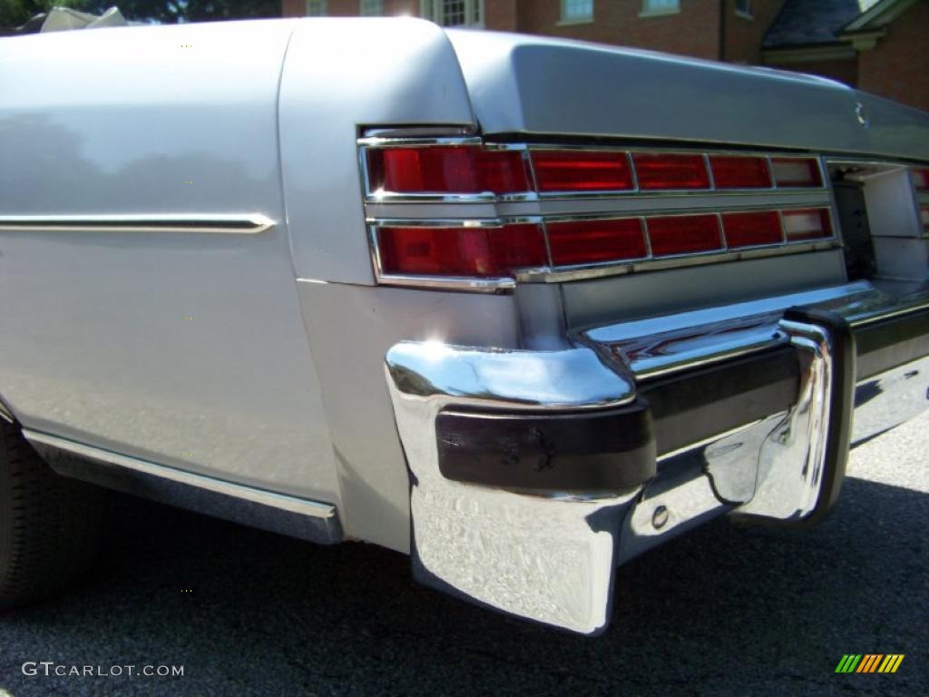 1975 Bonneville Grand Ville Brougham Convertible - Sterling Silver Poly / White photo #19