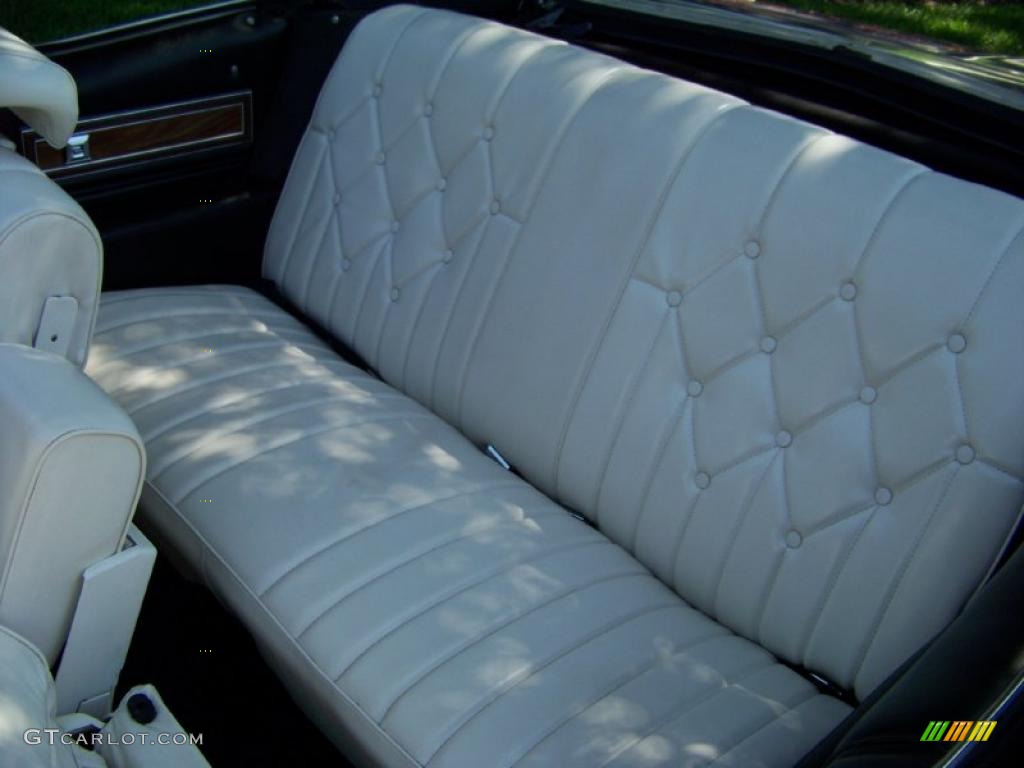 1975 Bonneville Grand Ville Brougham Convertible - Sterling Silver Poly / White photo #35