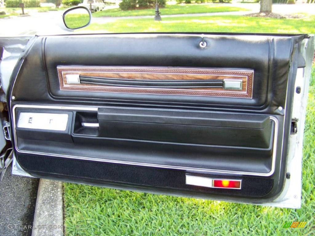 1975 Bonneville Grand Ville Brougham Convertible - Sterling Silver Poly / White photo #40