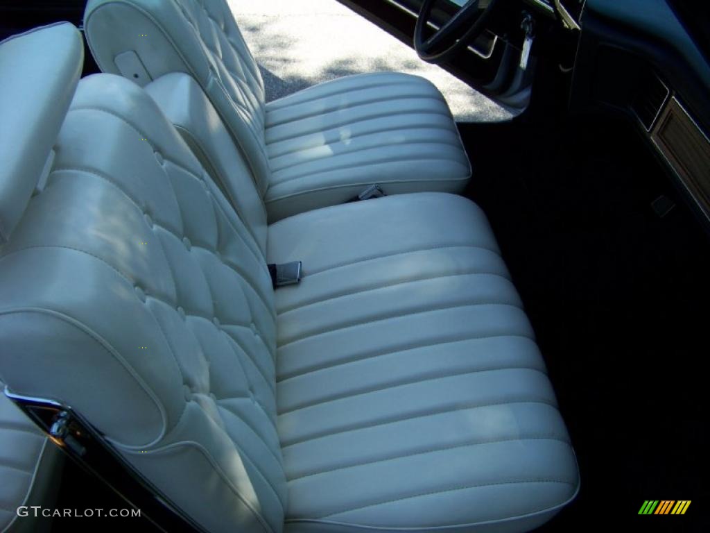 1975 Bonneville Grand Ville Brougham Convertible - Sterling Silver Poly / White photo #42