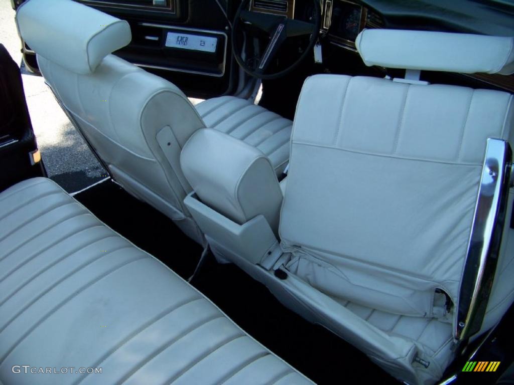 1975 Bonneville Grand Ville Brougham Convertible - Sterling Silver Poly / White photo #45