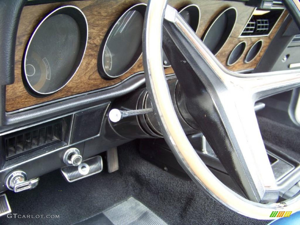 1973 Cougar XR7 Convertible - Blue Glamour / Dark Blue/White photo #38