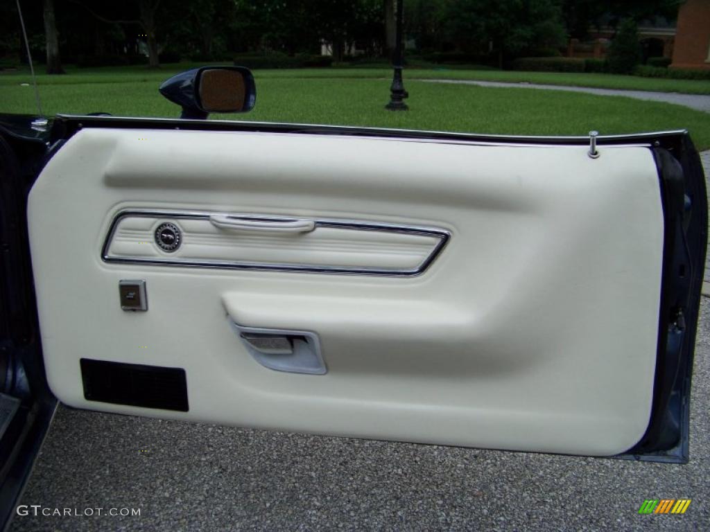 1973 Cougar XR7 Convertible - Blue Glamour / Dark Blue/White photo #47