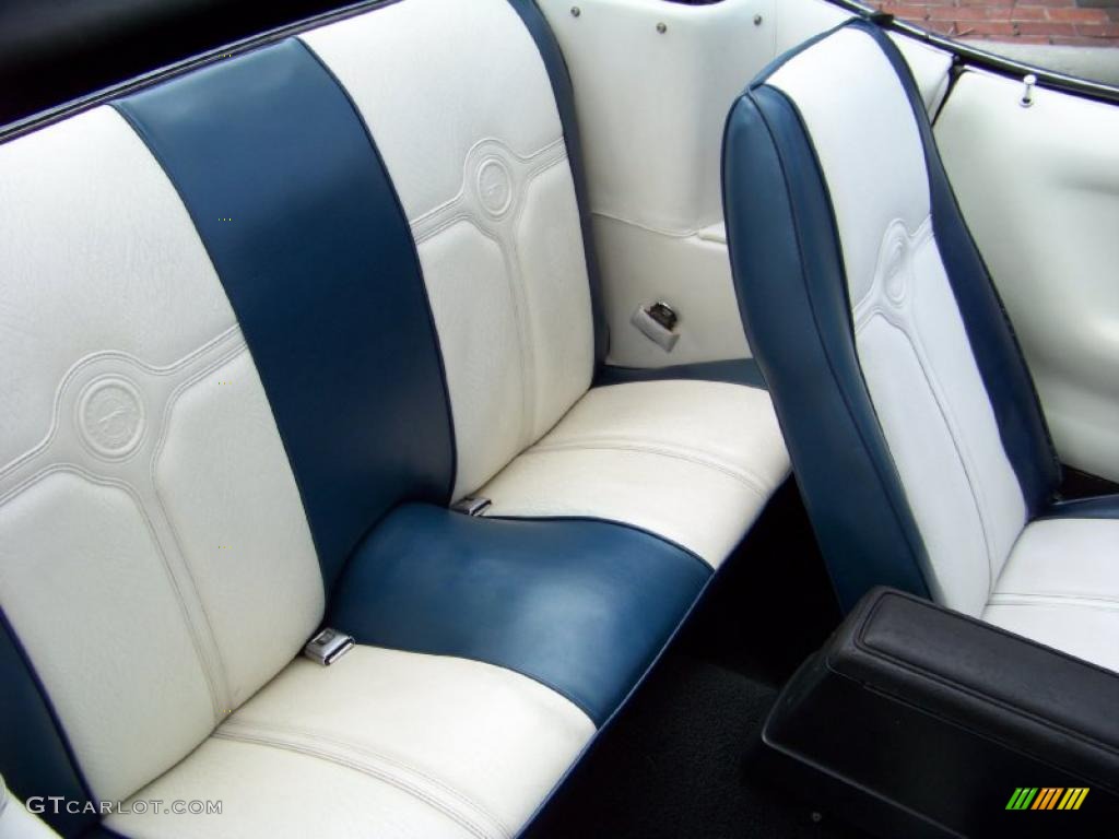1973 Cougar XR7 Convertible - Blue Glamour / Dark Blue/White photo #53