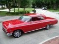 1962 Roman Red Chevrolet Impala SS Coupe  photo #5