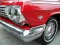 1962 Roman Red Chevrolet Impala SS Coupe  photo #15