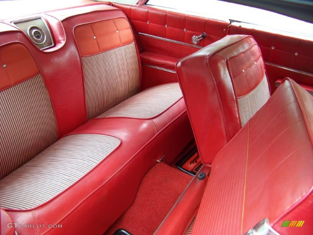 1962 Impala SS Coupe - Roman Red / Red photo #45