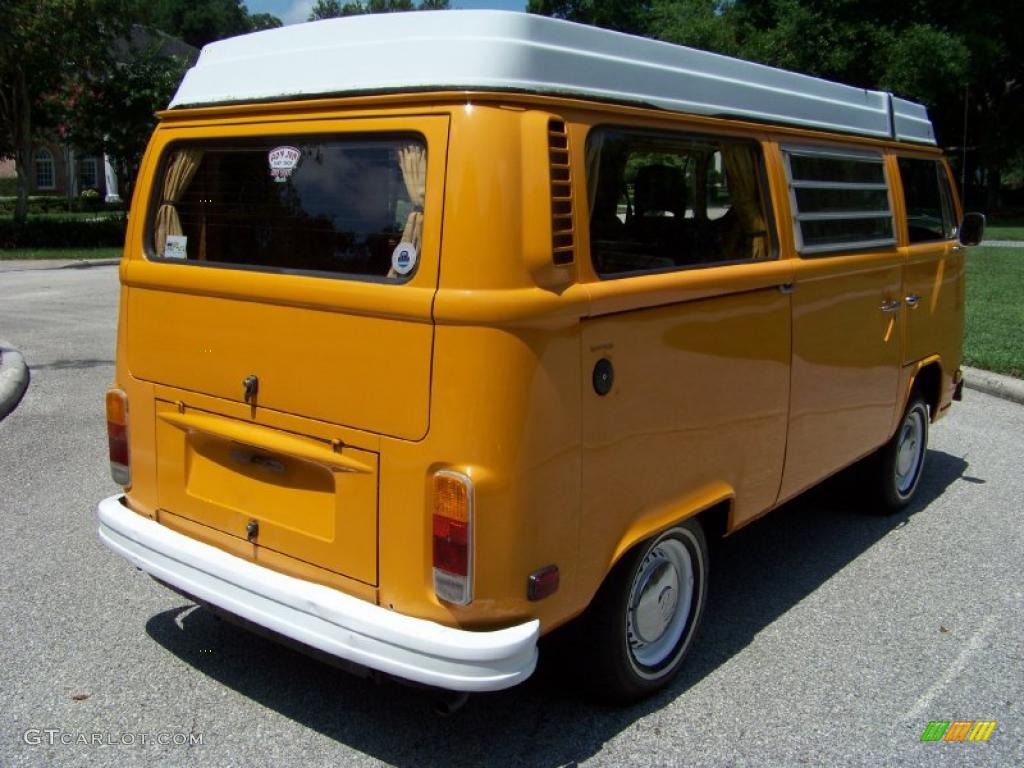 1977 Bus T2 Camper Van - Chrome Yellow / Green/Yellow photo #1