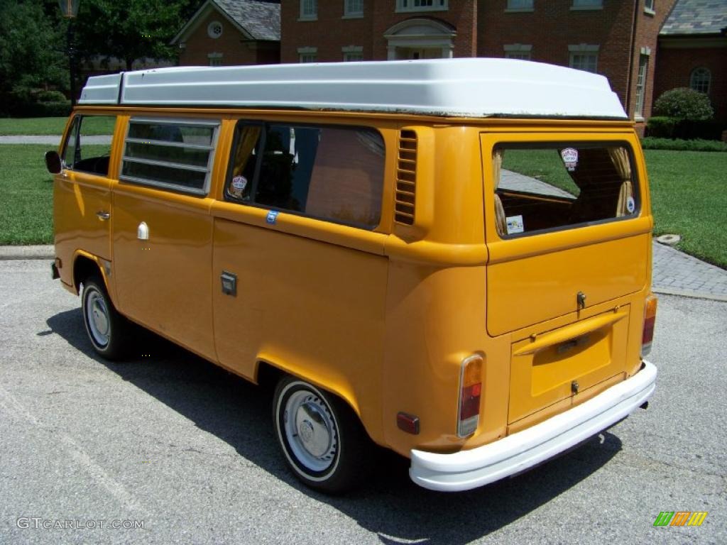 1977 Bus T2 Camper Van - Chrome Yellow / Green/Yellow photo #3