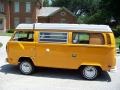 1977 Chrome Yellow Volkswagen Bus T2 Camper Van  photo #4