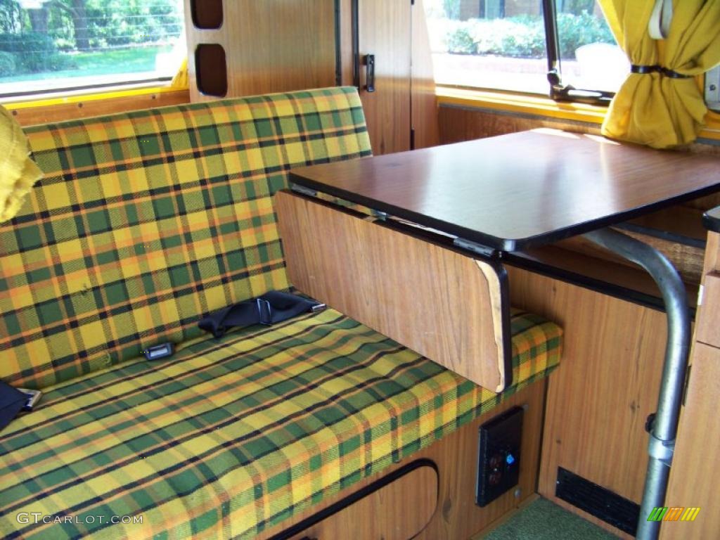 1977 Bus T2 Camper Van - Chrome Yellow / Green/Yellow photo #9