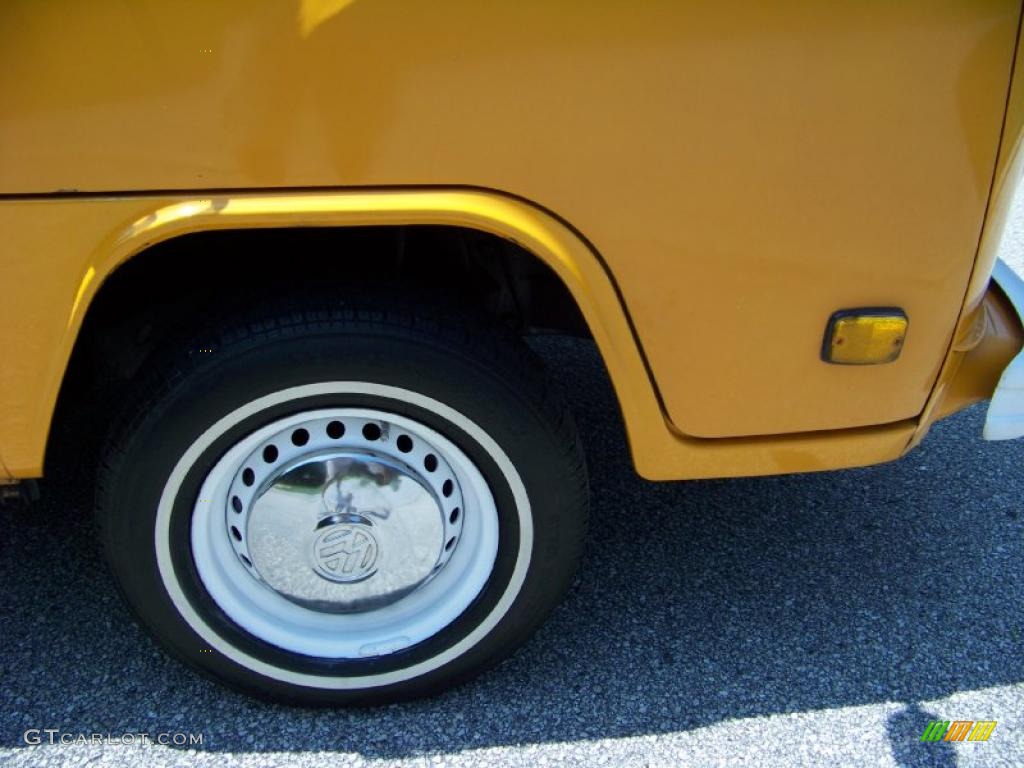 1977 Bus T2 Camper Van - Chrome Yellow / Green/Yellow photo #29