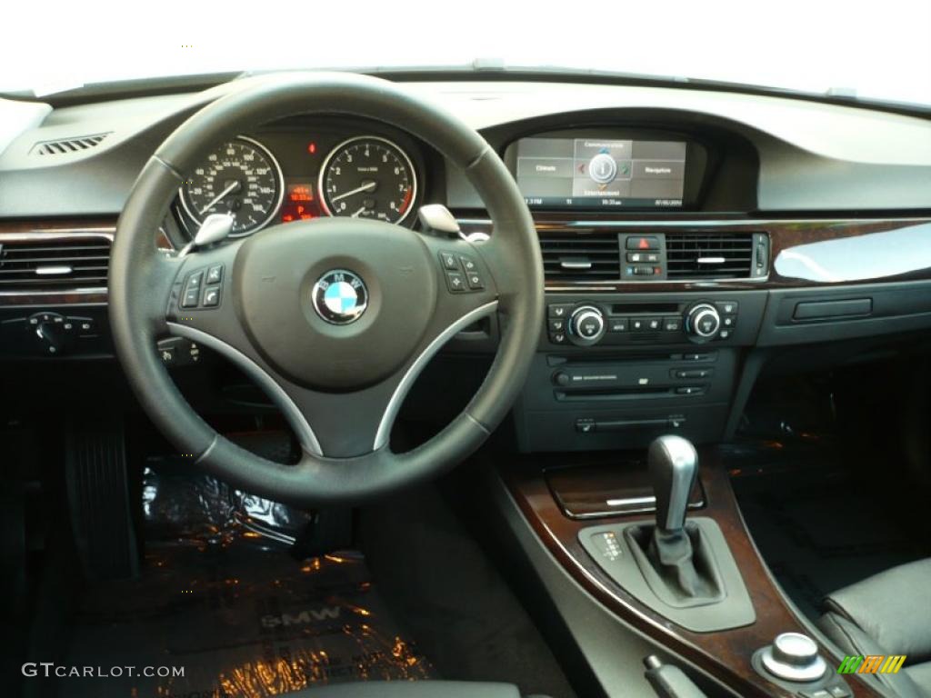 2007 3 Series 335i Sedan - Black Sapphire Metallic / Black photo #22