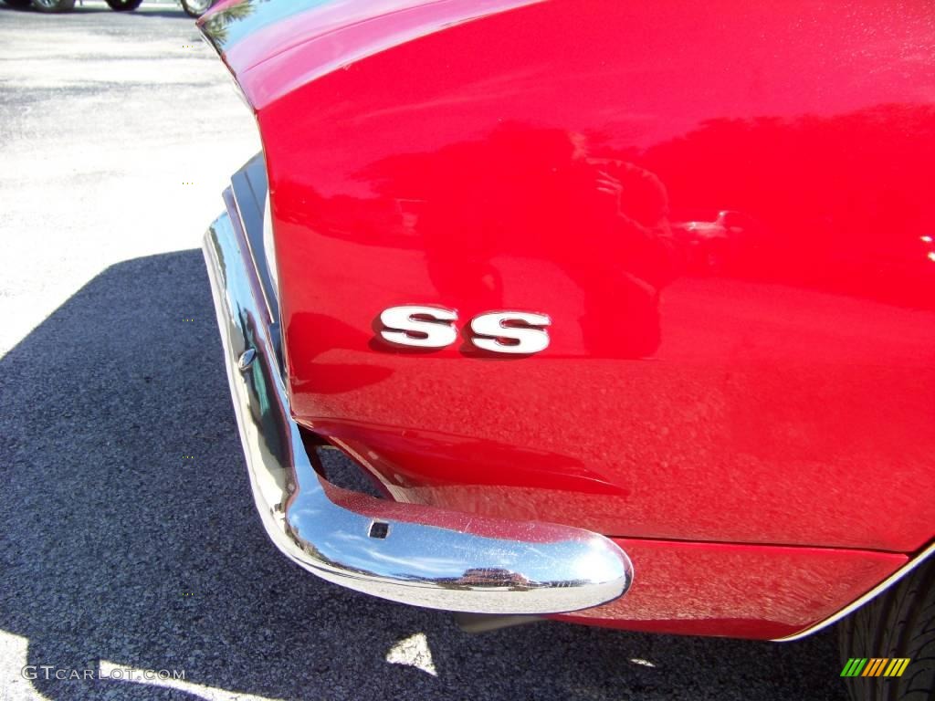 1967 Camaro SS Convertible - Bolero Red / Black photo #4
