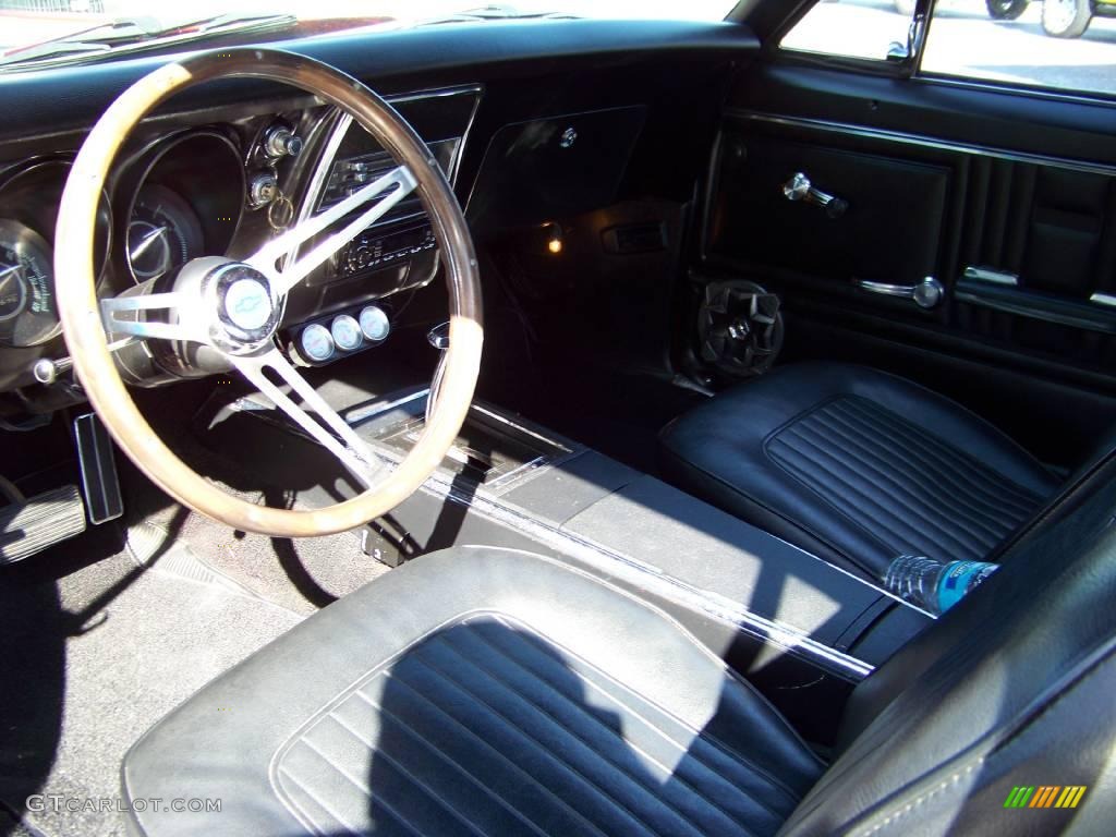 1967 Camaro SS Convertible - Bolero Red / Black photo #11