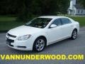 2008 White Chevrolet Malibu LT Sedan  photo #1