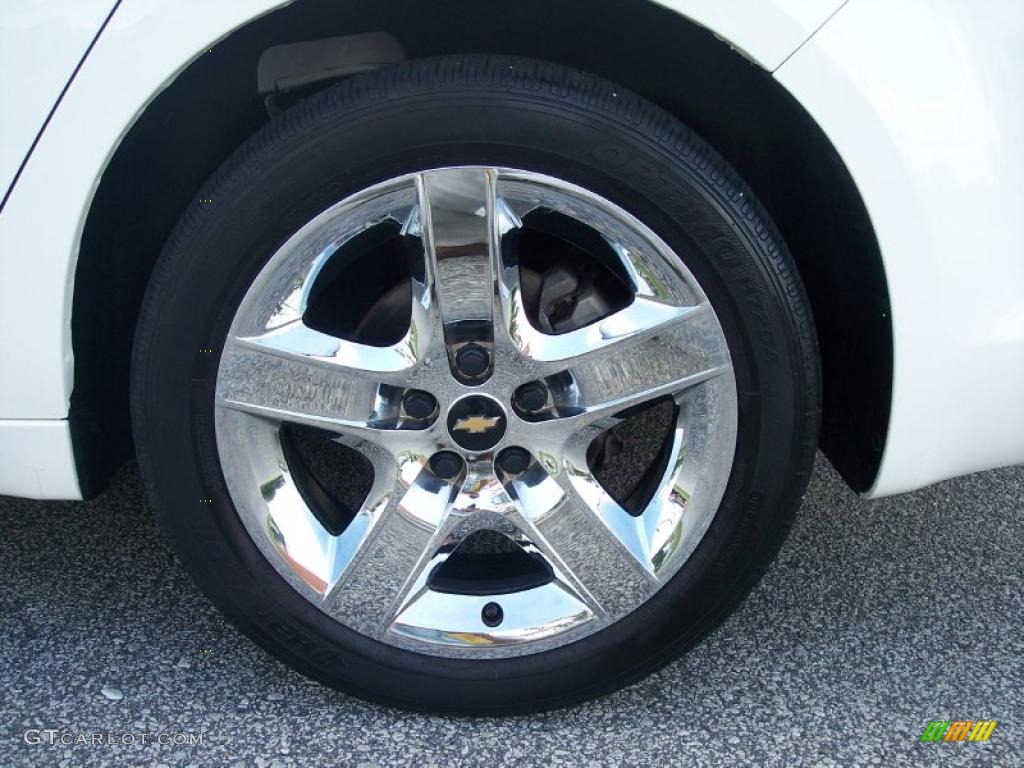 2008 Malibu LT Sedan - White / Ebony photo #9