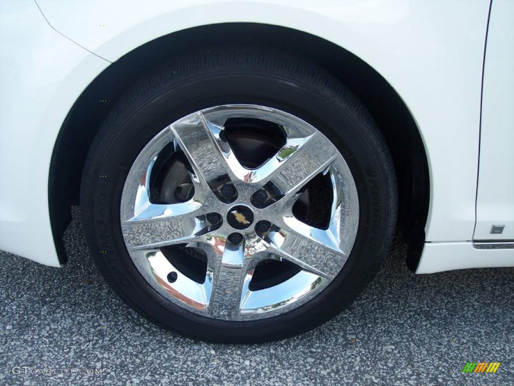 2008 Malibu LT Sedan - White / Ebony photo #11