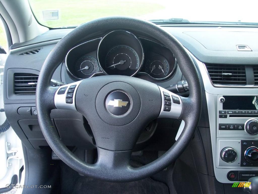 2008 Malibu LT Sedan - White / Ebony photo #26