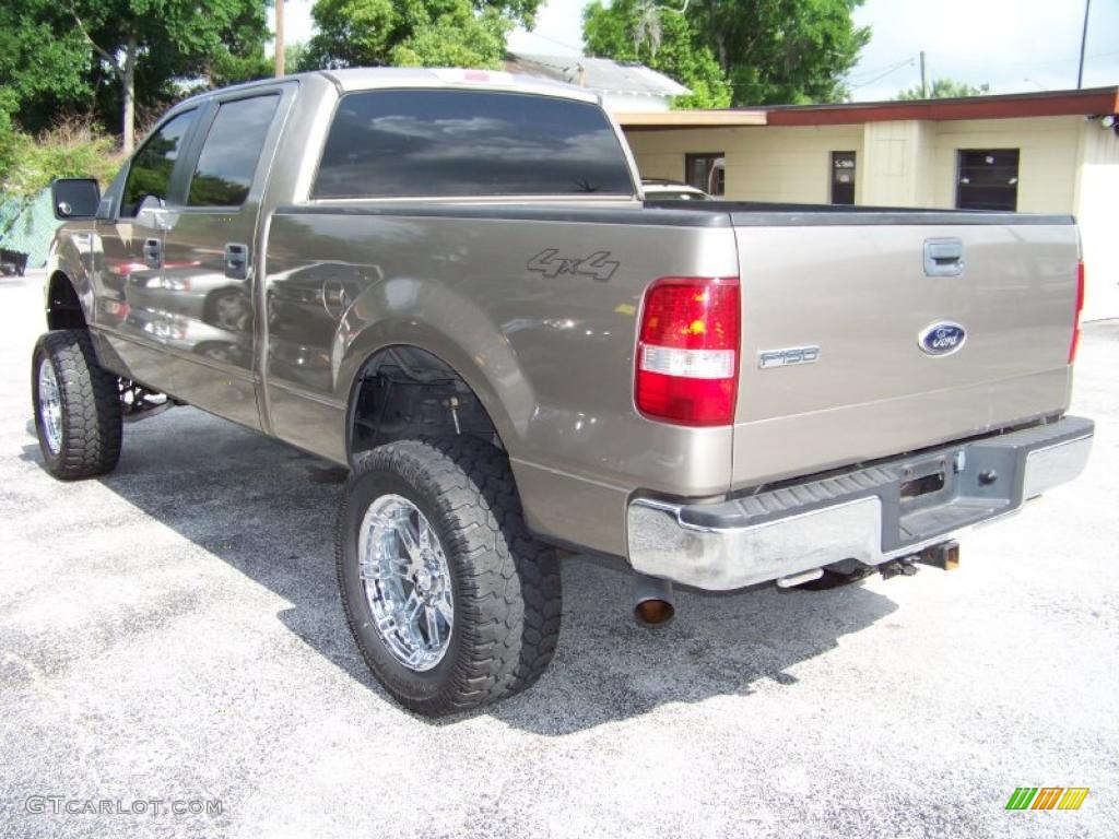 2006 F150 FX4 SuperCrew 4x4 - Arizona Beige Metallic / Tan photo #7