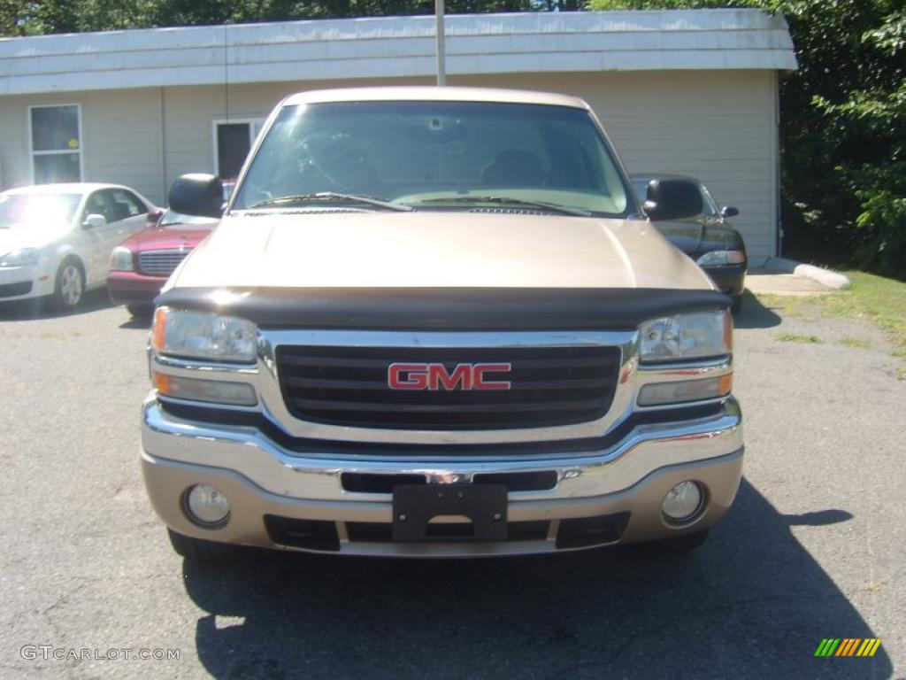 2004 Sierra 1500 SLE Extended Cab - Sand Beige Metallic / Neutral photo #2