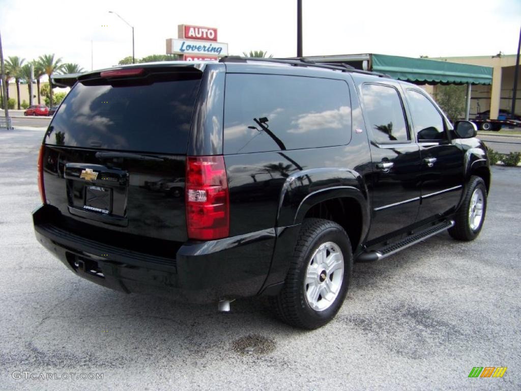 2007 Suburban 1500 Z71 - Black / Ebony photo #4