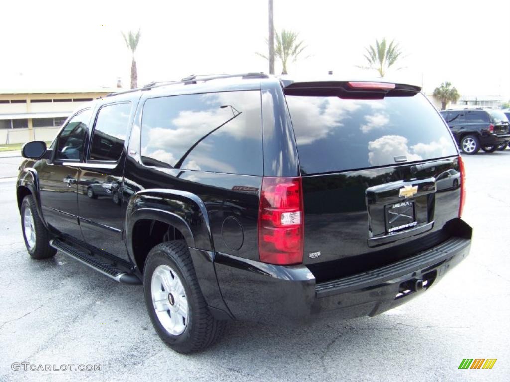 2007 Suburban 1500 Z71 - Black / Ebony photo #6