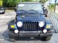 2004 Patriot Blue Pearl Jeep Wrangler Rubicon 4x4  photo #2