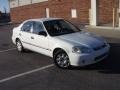 2000 Taffeta White Honda Civic LX Sedan  photo #3