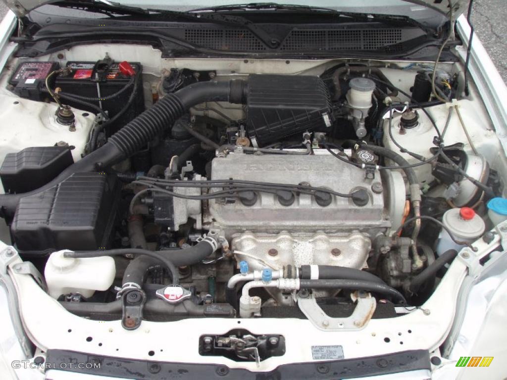 2000 Civic LX Sedan - Taffeta White / Gray photo #8