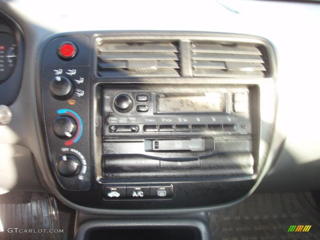 2000 Civic LX Sedan - Taffeta White / Gray photo #24