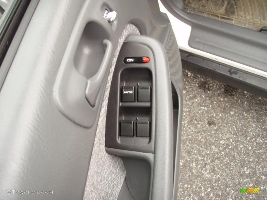 2000 Civic LX Sedan - Taffeta White / Gray photo #37