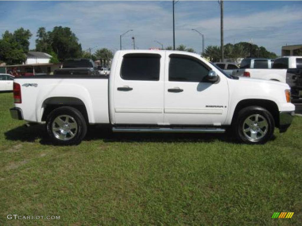 2007 Sierra 1500 SLE Crew Cab 4x4 - Medium Brown Metallic / Ebony Black photo #1