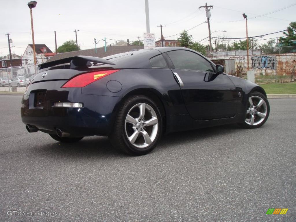 2008 350Z Enthusiast Coupe - San Marino Blue / Carbon photo #8