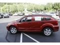 2008 Inferno Red Crystal Pearl Dodge Caliber SXT  photo #9