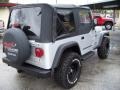 2004 Bright Silver Metallic Jeep Wrangler X 4x4  photo #5